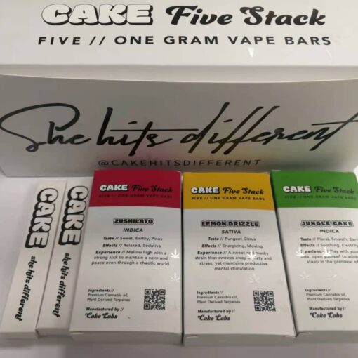 Cake Five and Ten Stack Cartridges